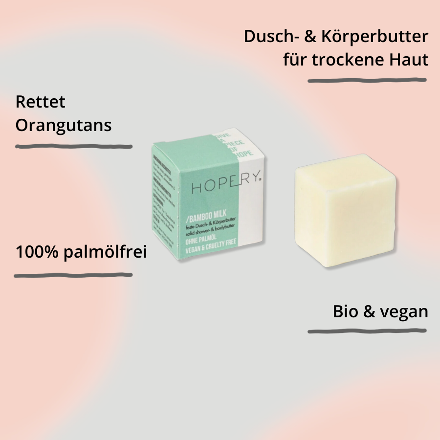 Dusch- und Körperbutter mit Impact