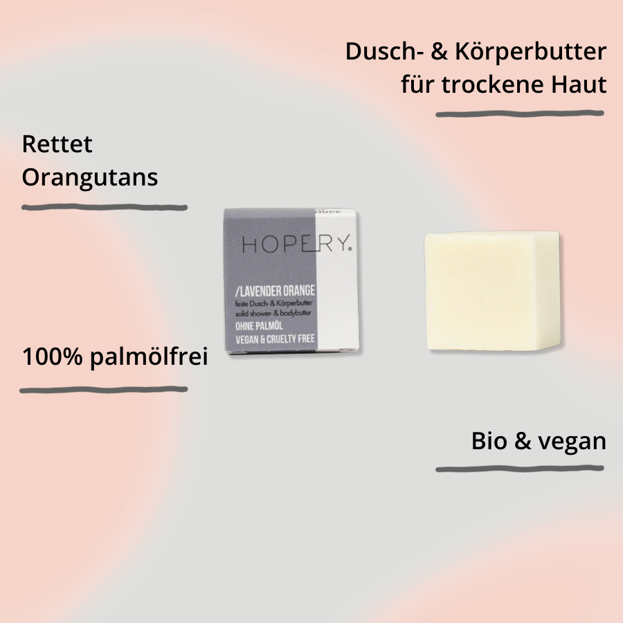 Dusch- und Körperbutter mit Impact