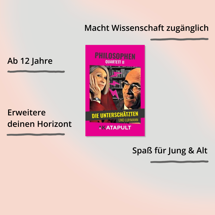 Philosophen-Quartett II: Die Unterschätzten mit Impact