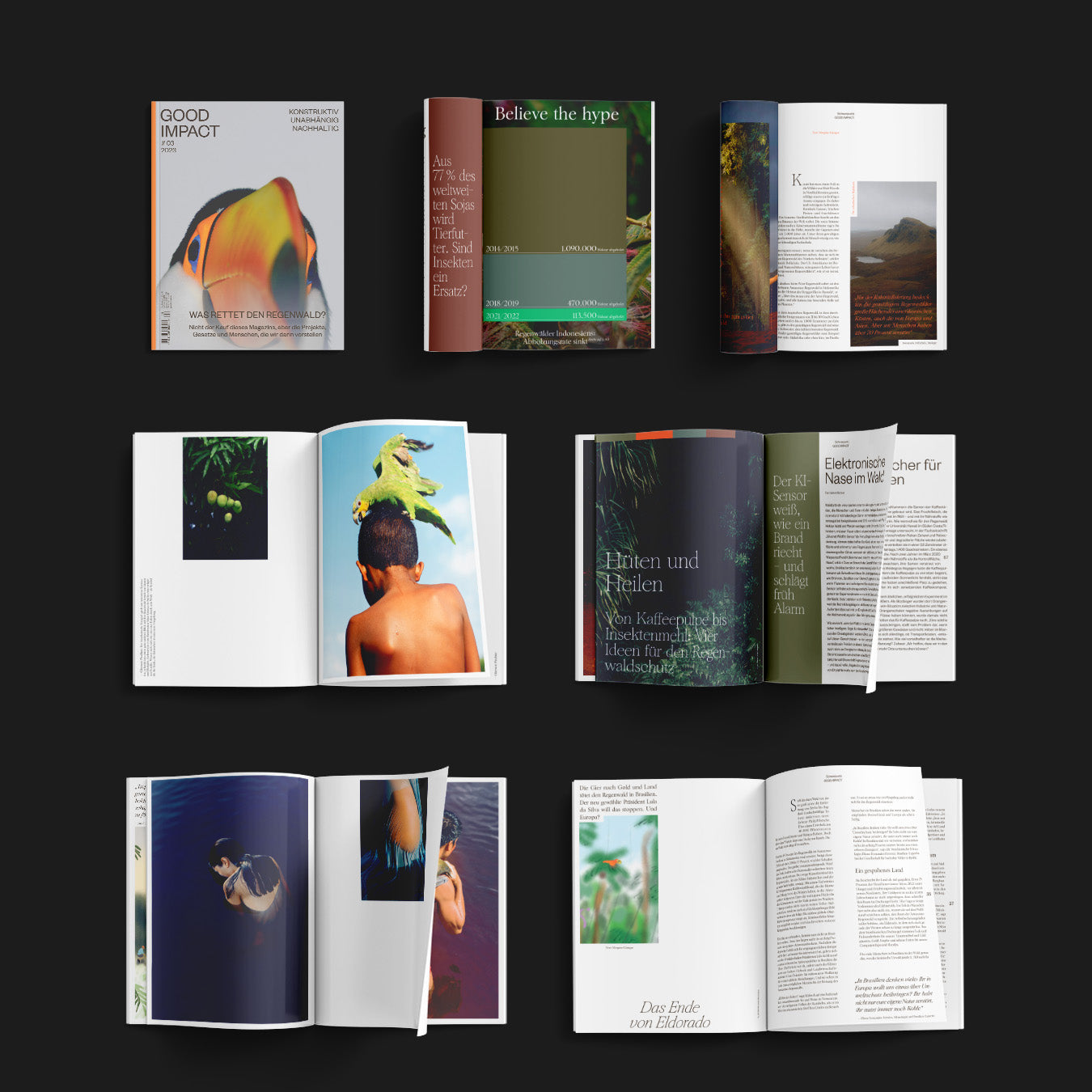good impact magazin ausgabe 3 von innen