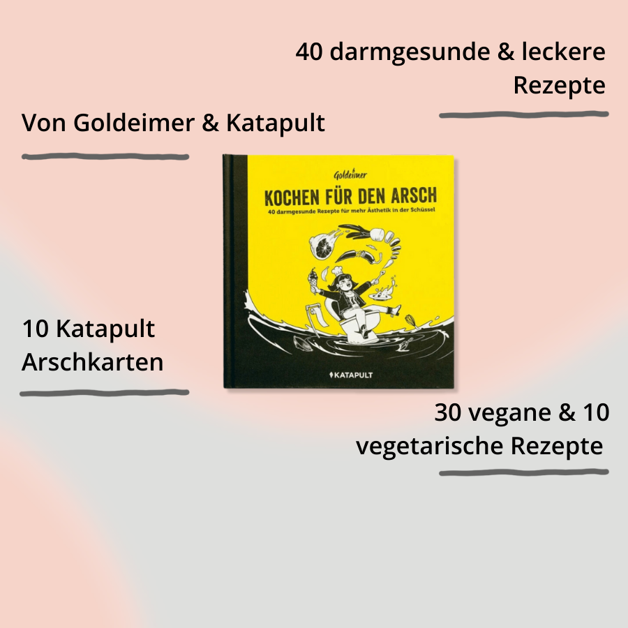 Kochen für den Arsch Cover mit Impact