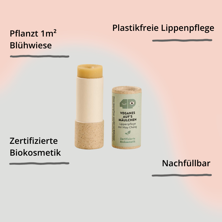 Lippenbalsam Auf's Mäuchen vegan von 4peoplewhocare mit Impact