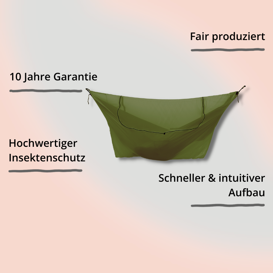 Moskitonetz Green mit Impact