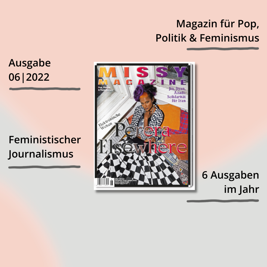 Missy Magazin 06|22 Cover mit Impact