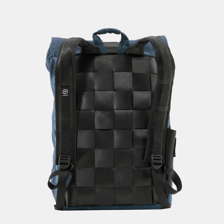 Airpaq Rolltop Blau von hinten