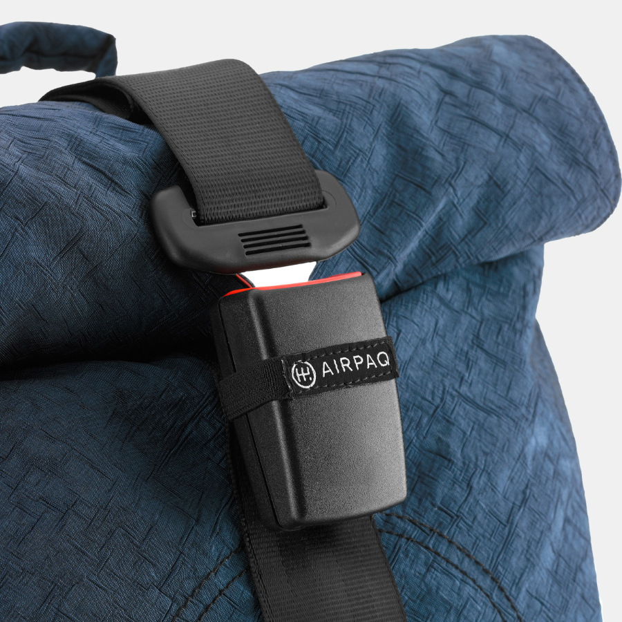 Airpaq Rolltop Blau Verschluss