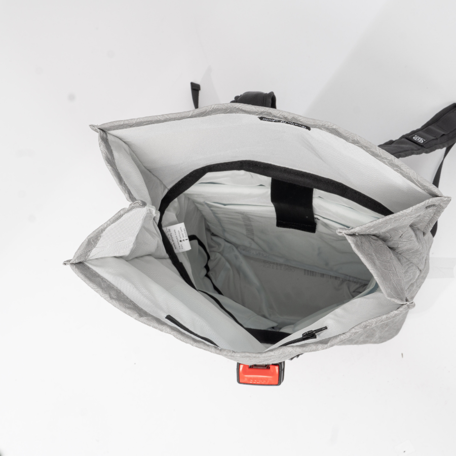 Airpaq Rolltop Blau von innen