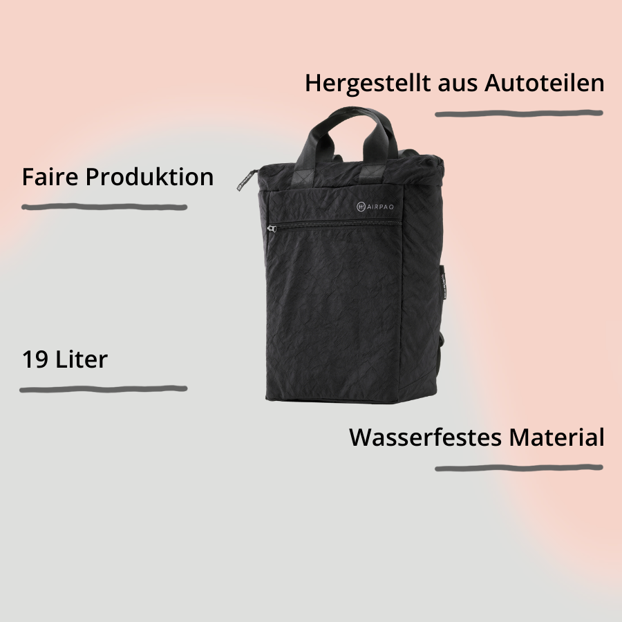 Airpaq Rucksack mit Impact