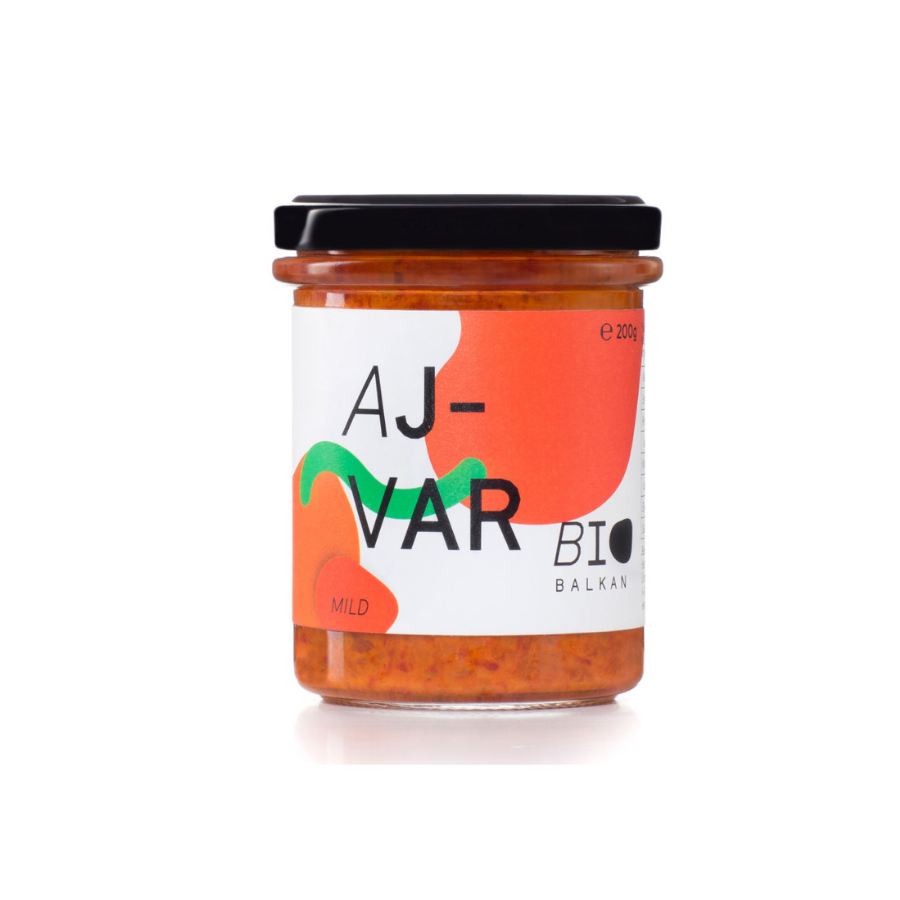 Bio Ajvar mild – Aufstrich mit Paprika von BioBalkan Bio Ajvar mild – Aufstrich mit Paprika von BioBalkan