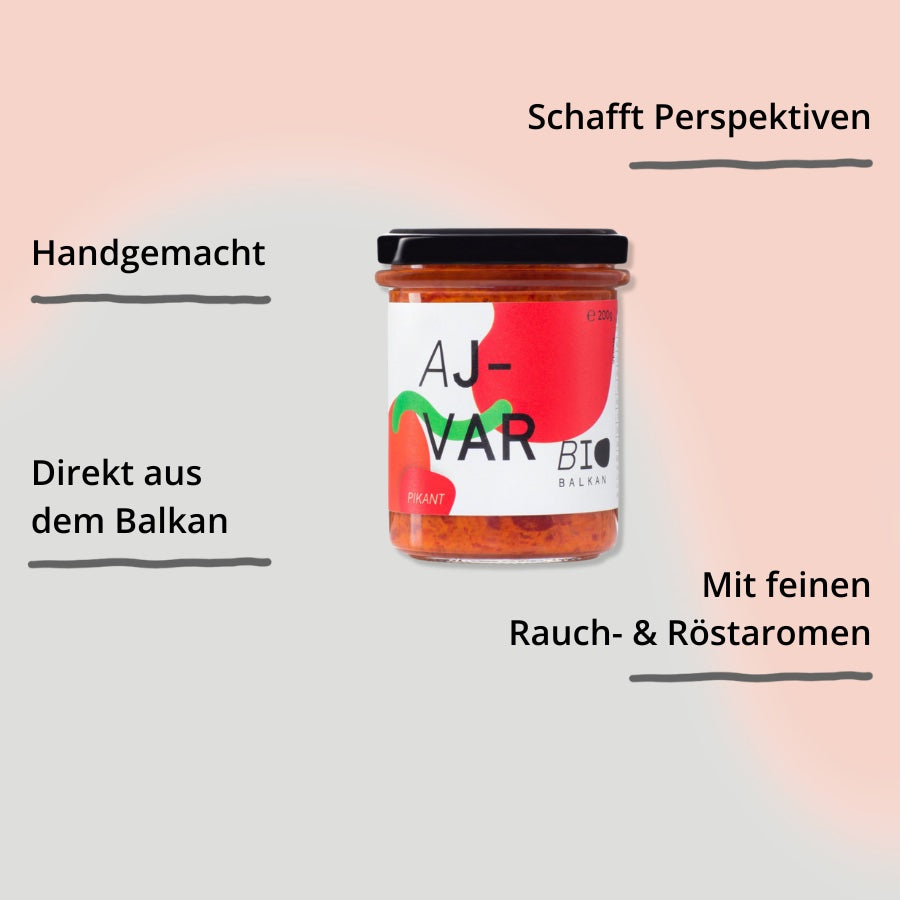 Bio Ayvar pikant von BioBalkan mit Impact