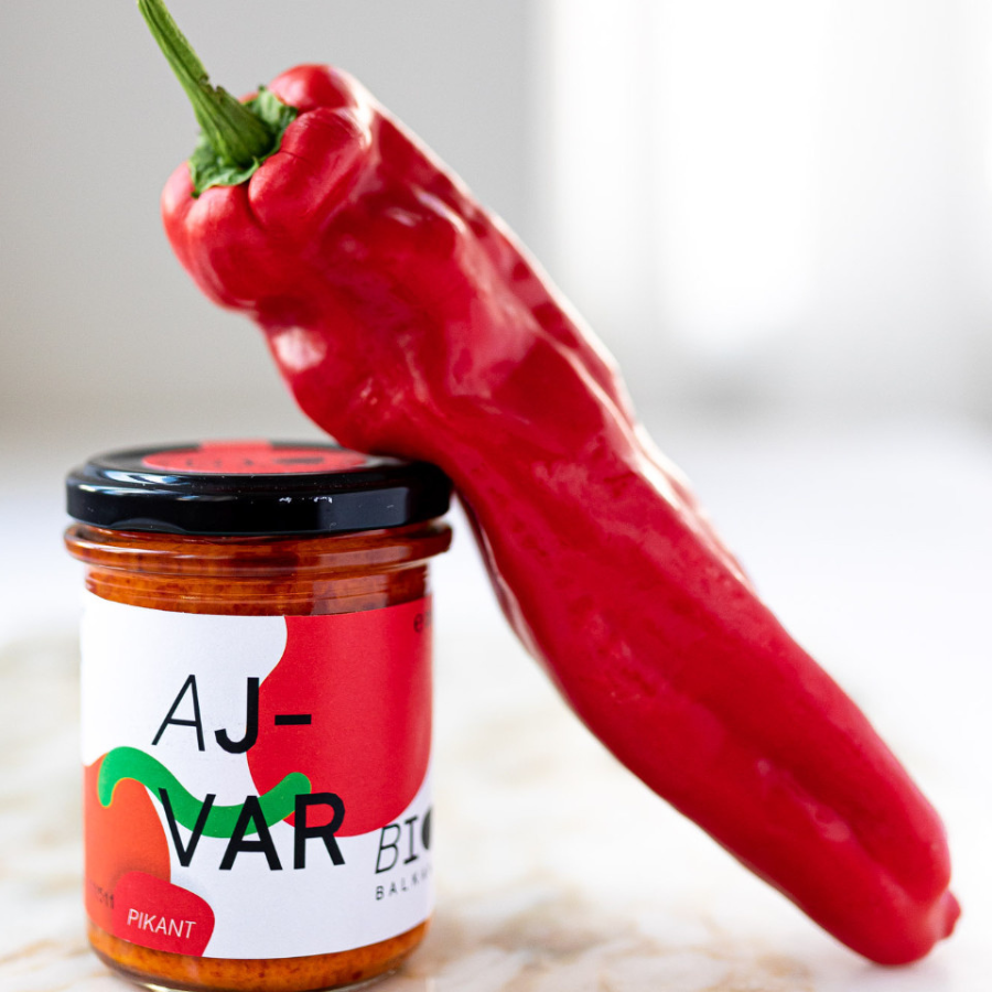 Bio Ayvar pikant von BioBalkan mit Paprika