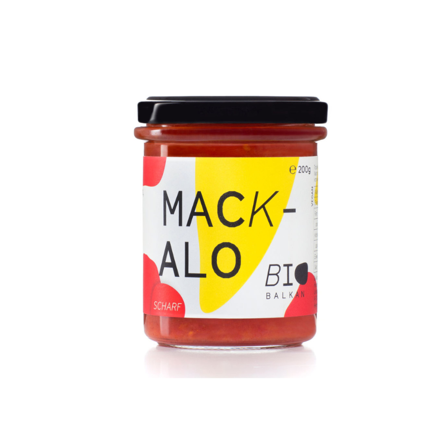 Bio Mackalo – Aufstrich mit Tomate von BioBalkan Bio Mackalo – Aufstrich mit Tomate von BioBalkan