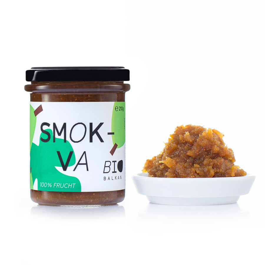 Bio Smokva von BioBalkan, recht Schälchen mit Aufstrich
