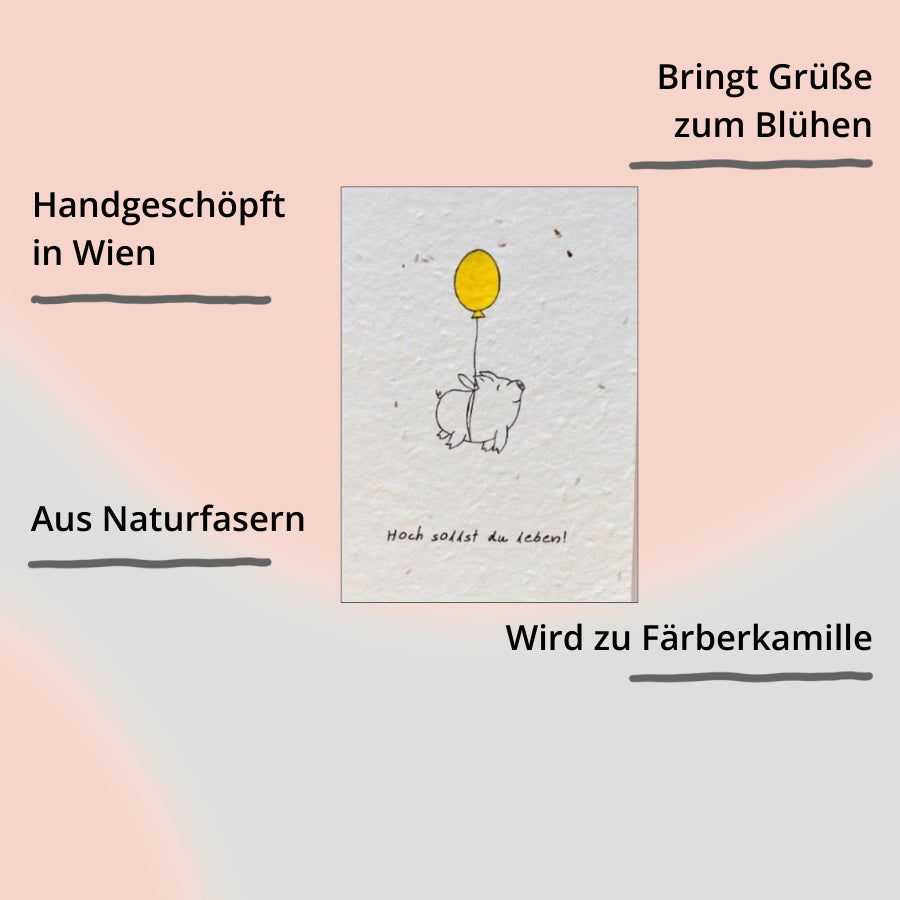 BlühWerk Papeterie – Grußkarte mit Impact