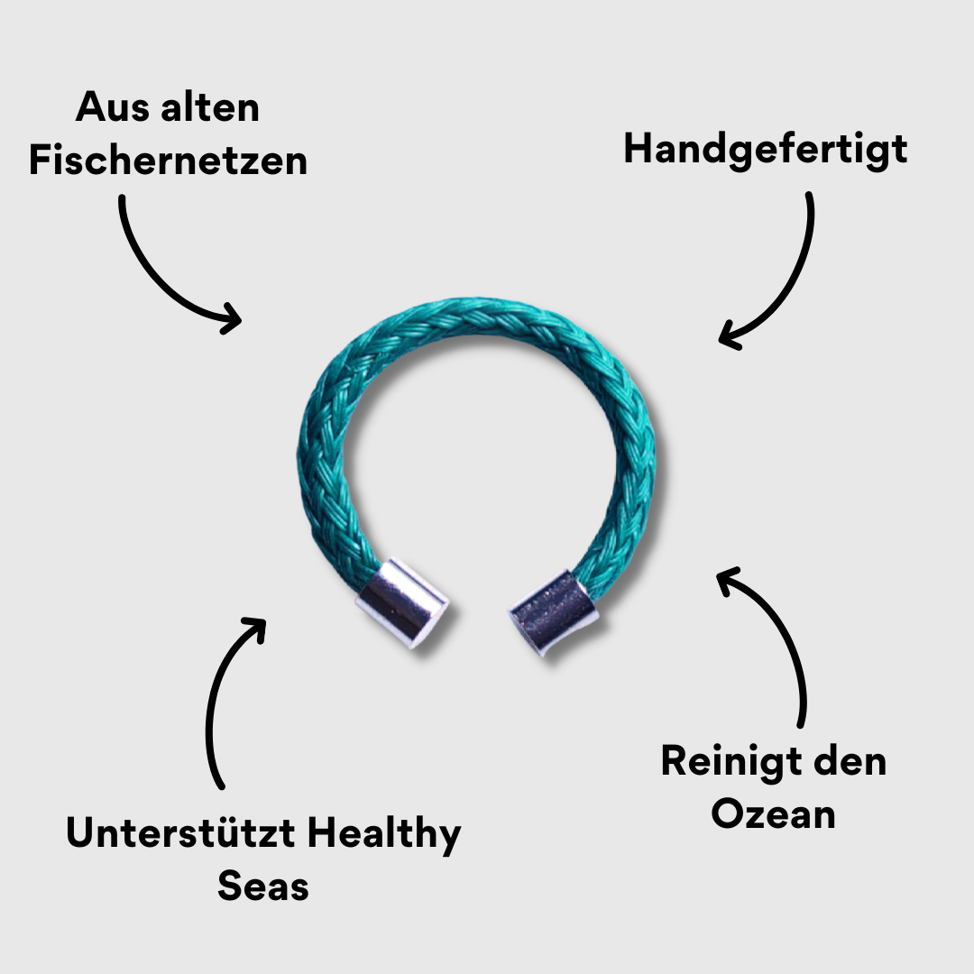 Bracenet Ring Irish Sea mit Impact