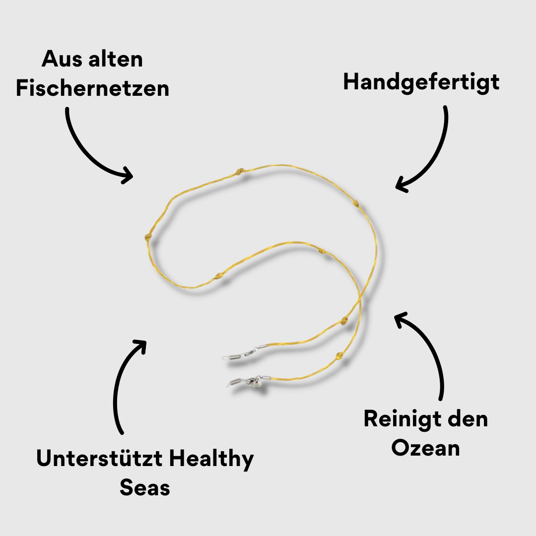 Bracenet Brillenkette Wadden Sea mit Impact
