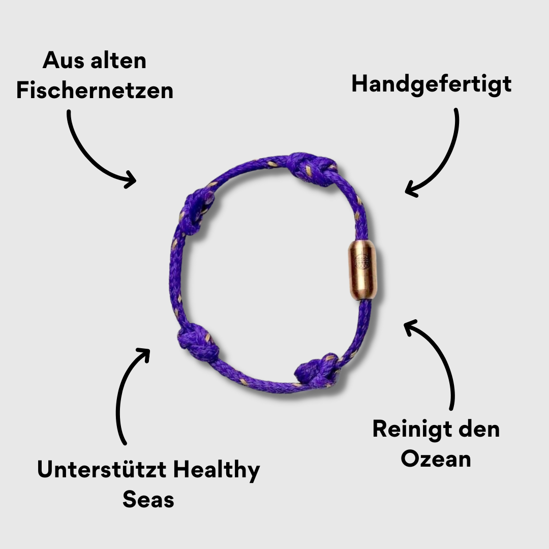 Bracenet Armband Bering Sea mit rosé Verschluss mit Impact