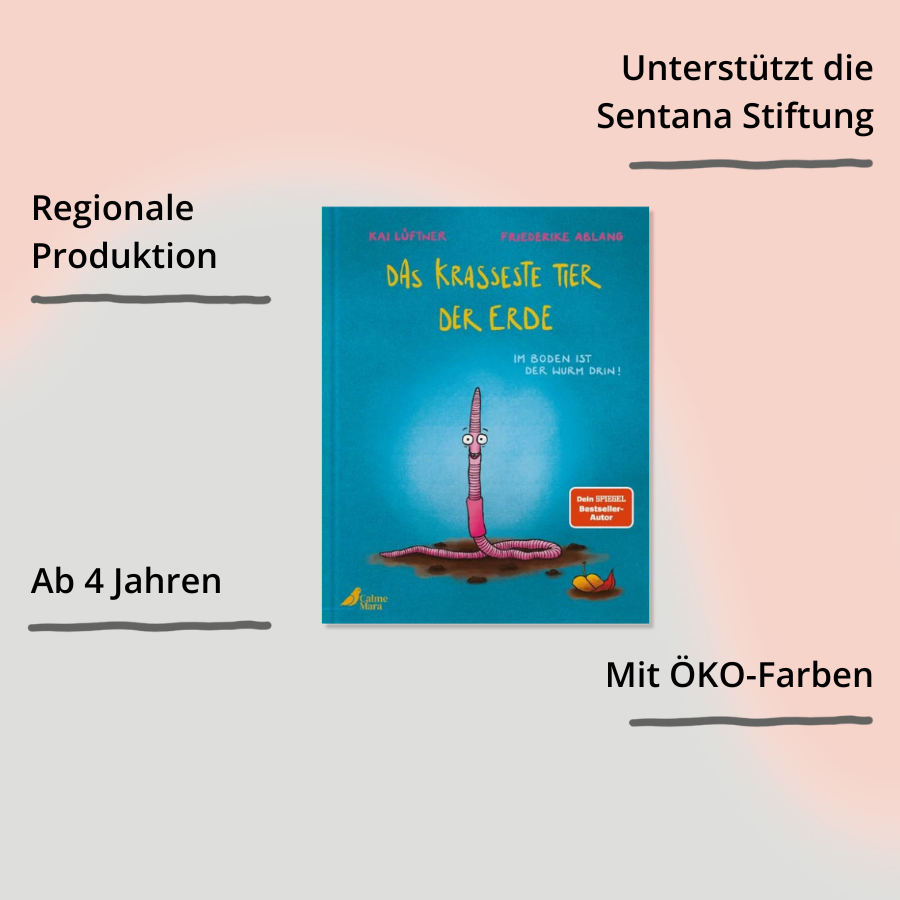 Das krasseste Tier der Erde – CalmeMara Verlag – Cover mit Impact