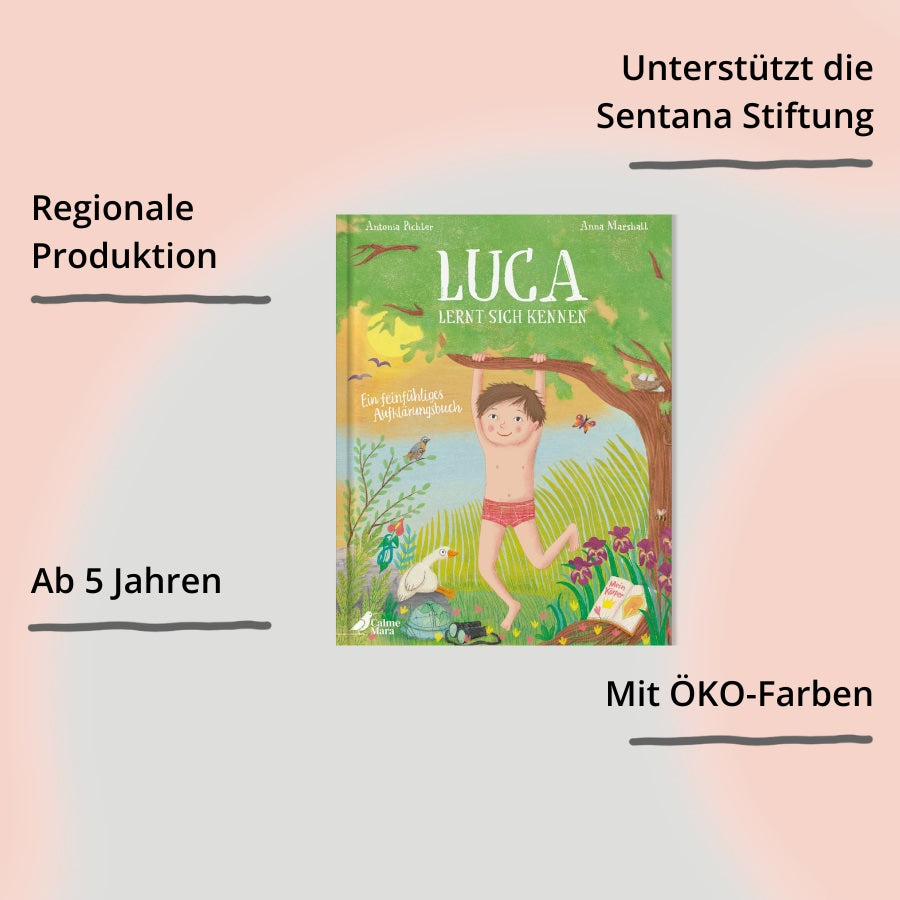 Luca lernt sich kennen vom CalmeMara Verlag – Cover mit Impact