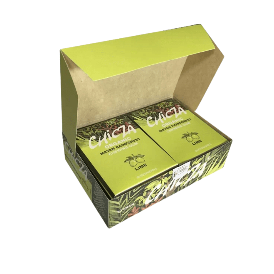 Chicza Kaugummi Lime – Display