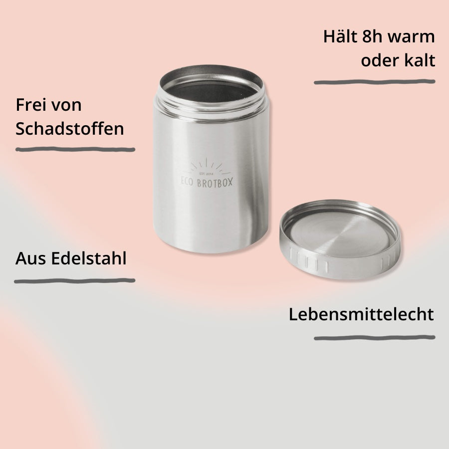 ECO Brotbox BO+ geöffnet mit Impact