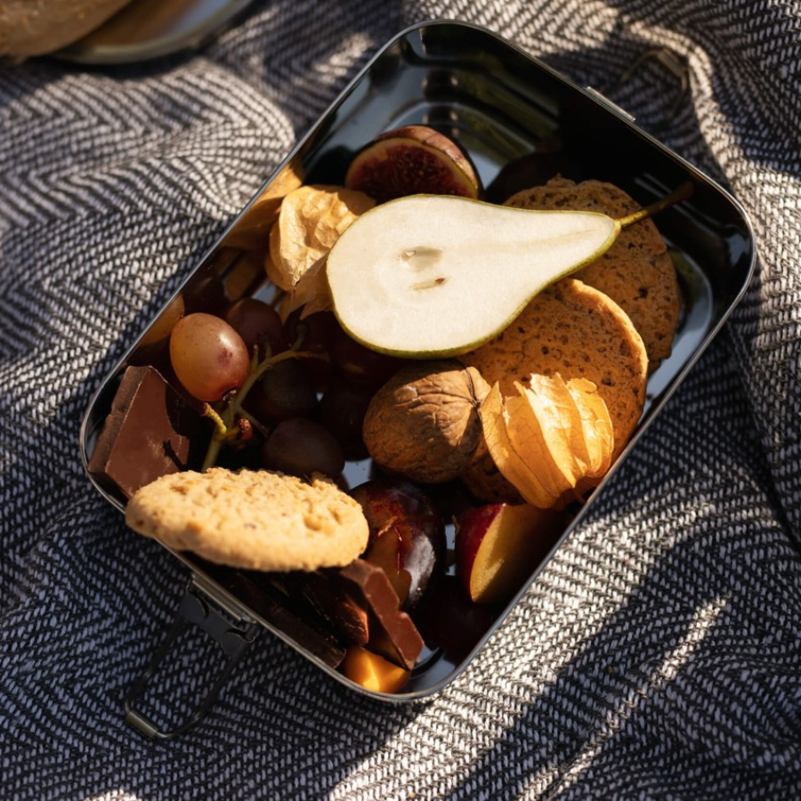 ECO Brotbox Yogi Box+ mit Obst und Brot