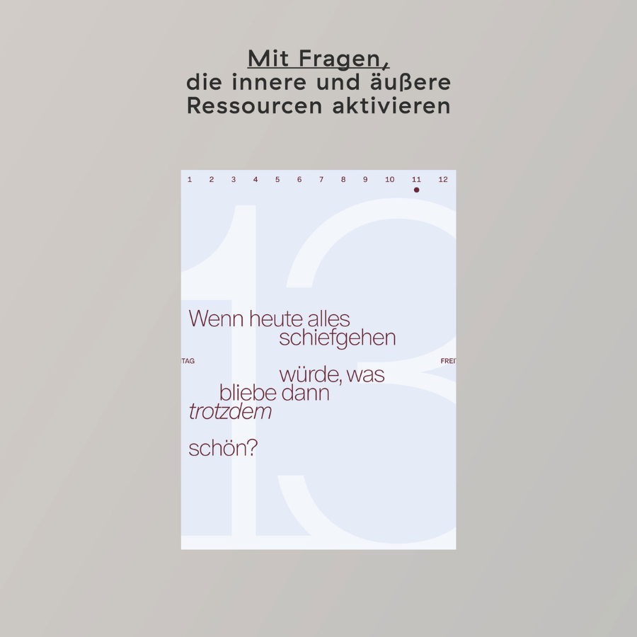 Create Space in 2026 – Abreißkalender von Familiar Faces: innere und äußere Ressourcen aktivieren