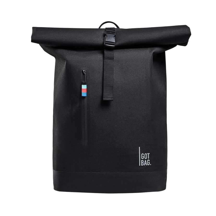 Rolltop Lite Schwarz von vorne