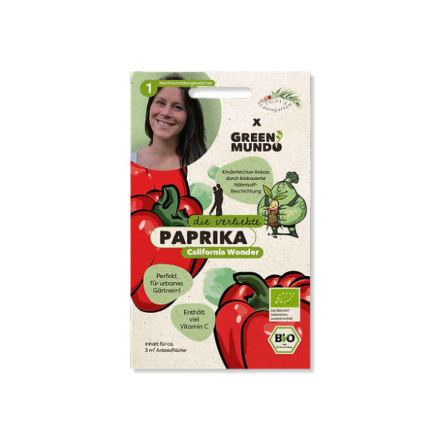 owngrown saatgut Saatgut Paprika California Wonder von Green Mundo