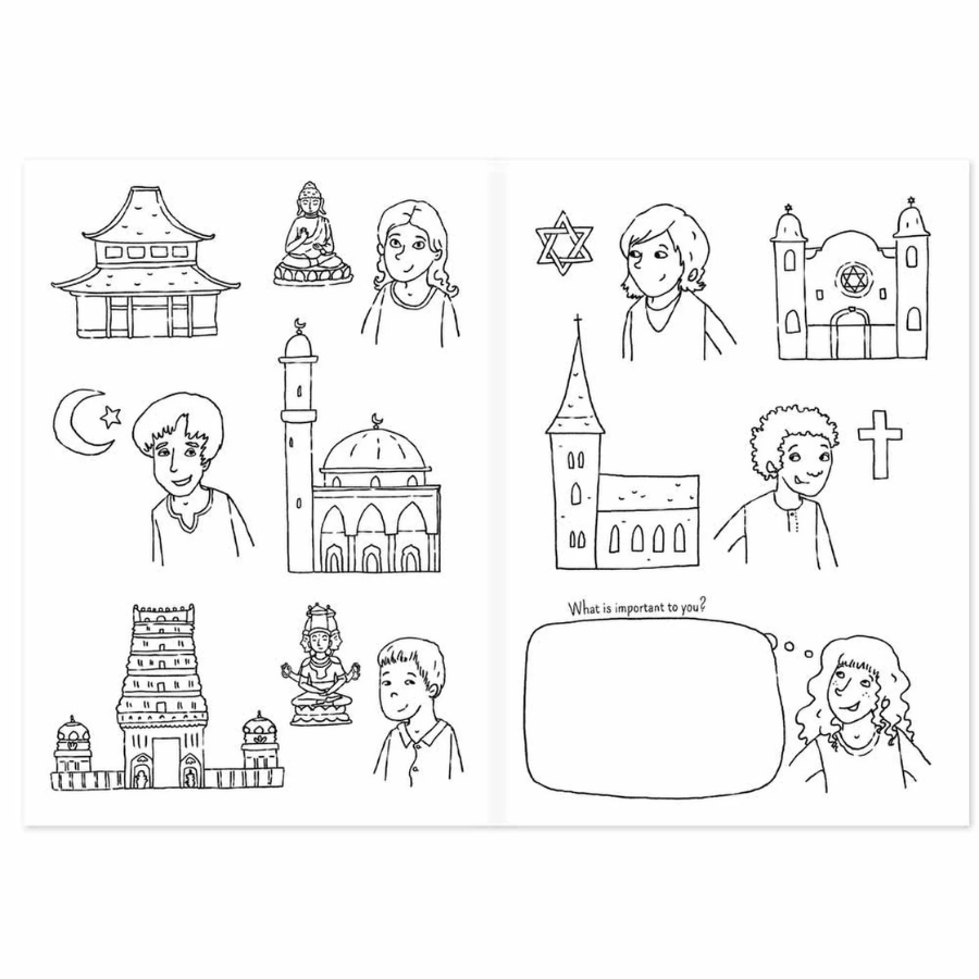 Coloring Book – Colors for Everyone (Englisch) – What is important to you?