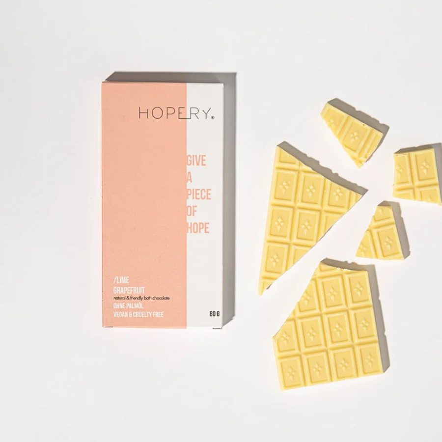 Hopery Badeschokolade Lime Grapefruit