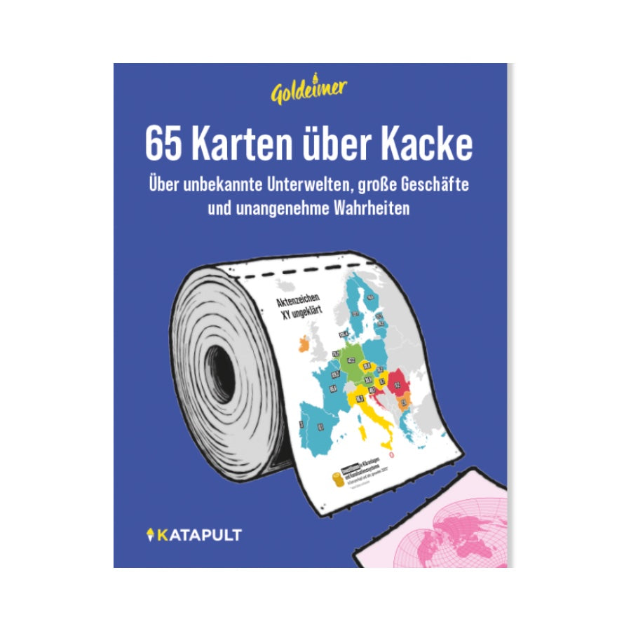 65 Karten über Kacke von Goldeimer und Katapult – Cover