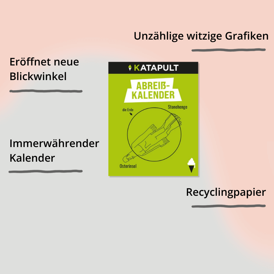 Abreißkalender von Katapult mit Impact