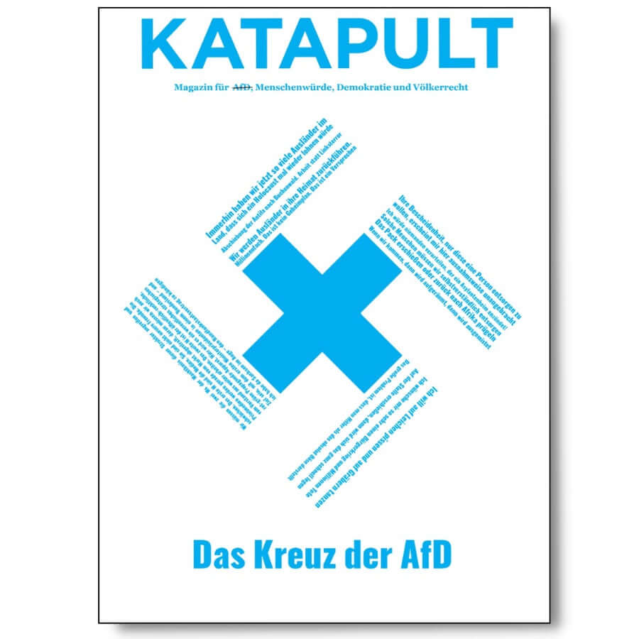 Katapult Ausgabe 37 Cover, 2. Seite