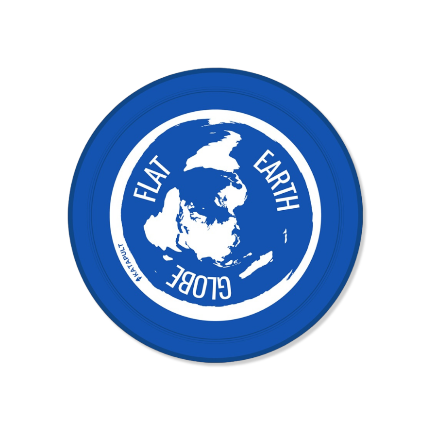 Frisbee Flat Earth Globe vom Katapult Verlag