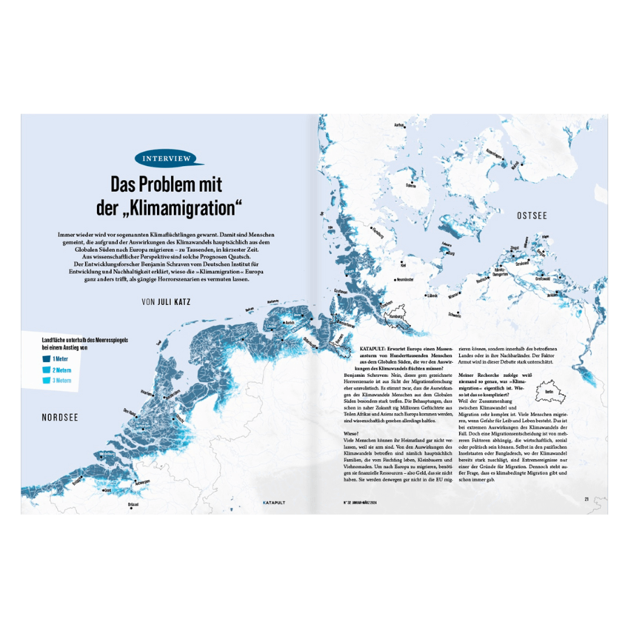 Katapult Magazin Ausgabe 32 – Klimamigration