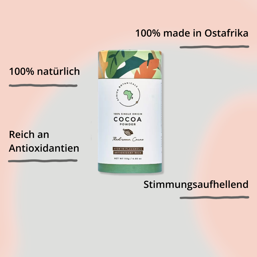 Cacao Pulver Verpackung mit Impact