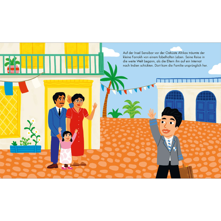 Little People, Big Dreams - Freddie Mercury – Auszug von zu Hause