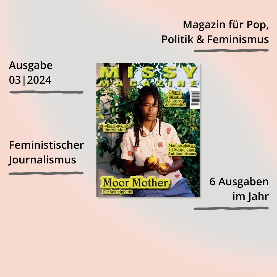 Missy Magazin Ausgabe 3|2024 – Cover mit Impact