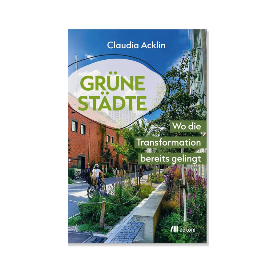 Cover Grüne Städte von Claudia Acklin