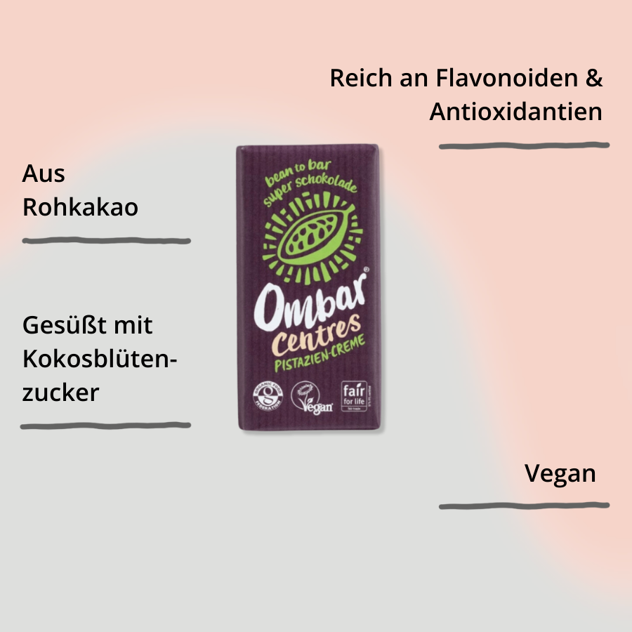 Ombar Centres Pistazien-Creme mit Impact