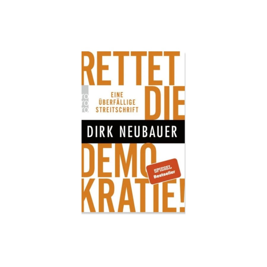 Rette die Demokratie Cover