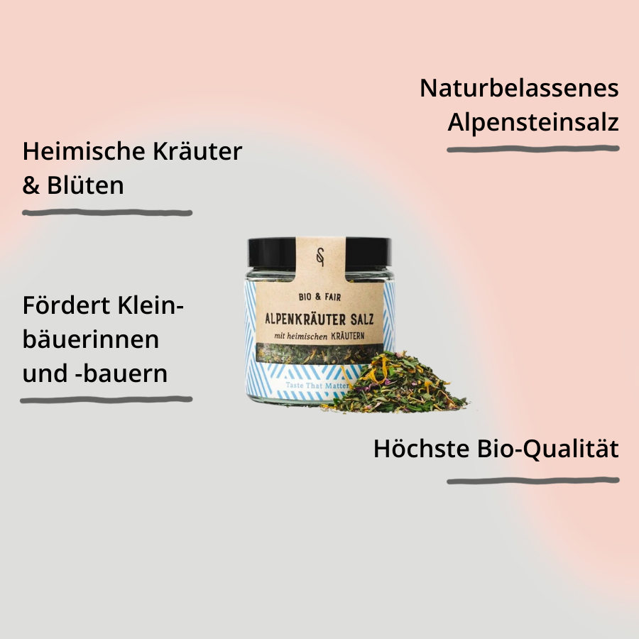 Soulspice Alpenkräuter Salt mit Impact