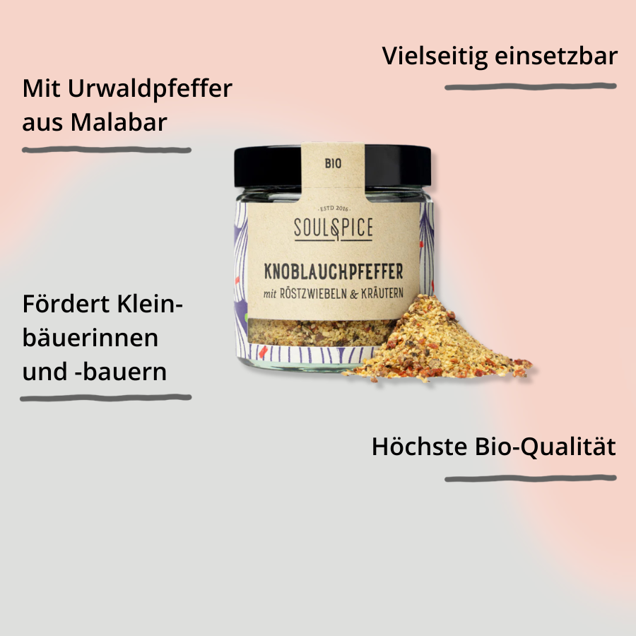Knoblauchpfeffer von SoulSpice mit Impact