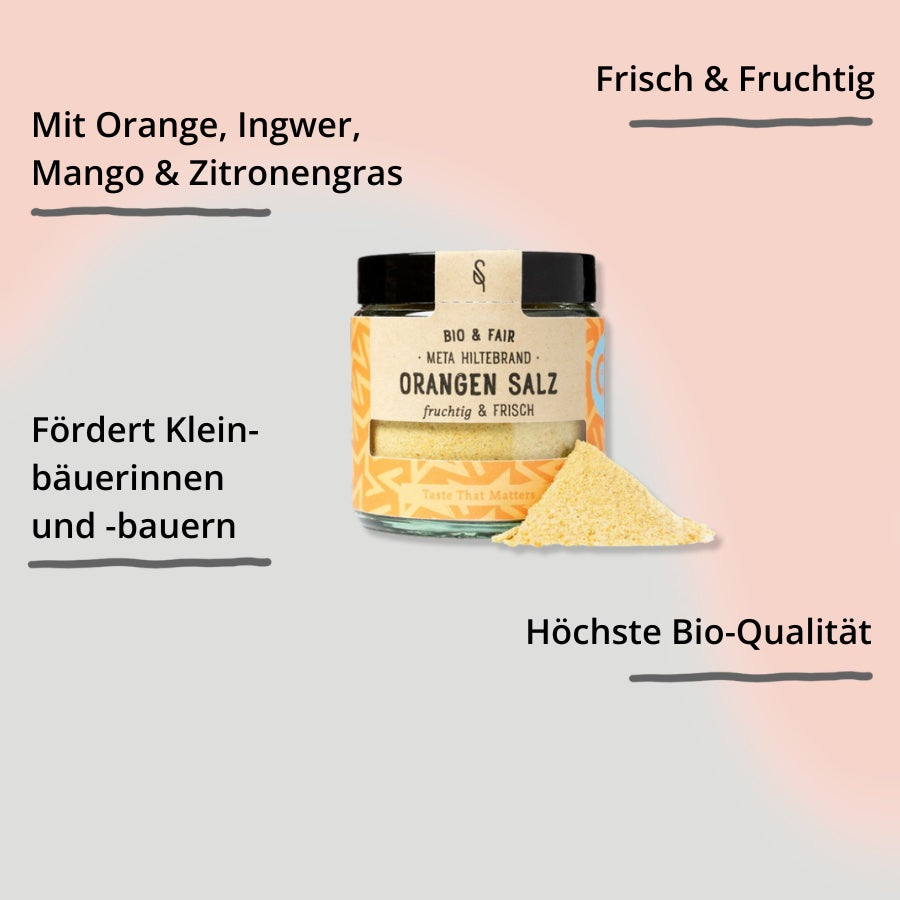 Orangen Salz von SoulSpice mit Impact