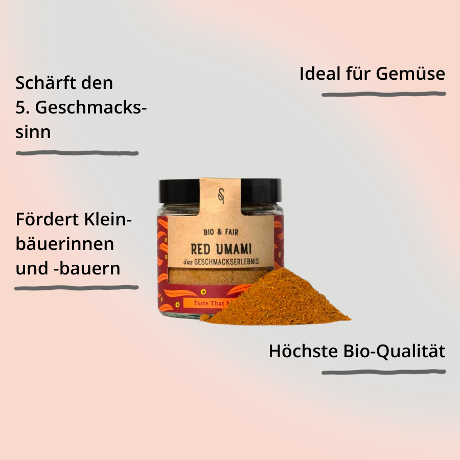 SoulSpice Red Umami Gewürz mit Impact