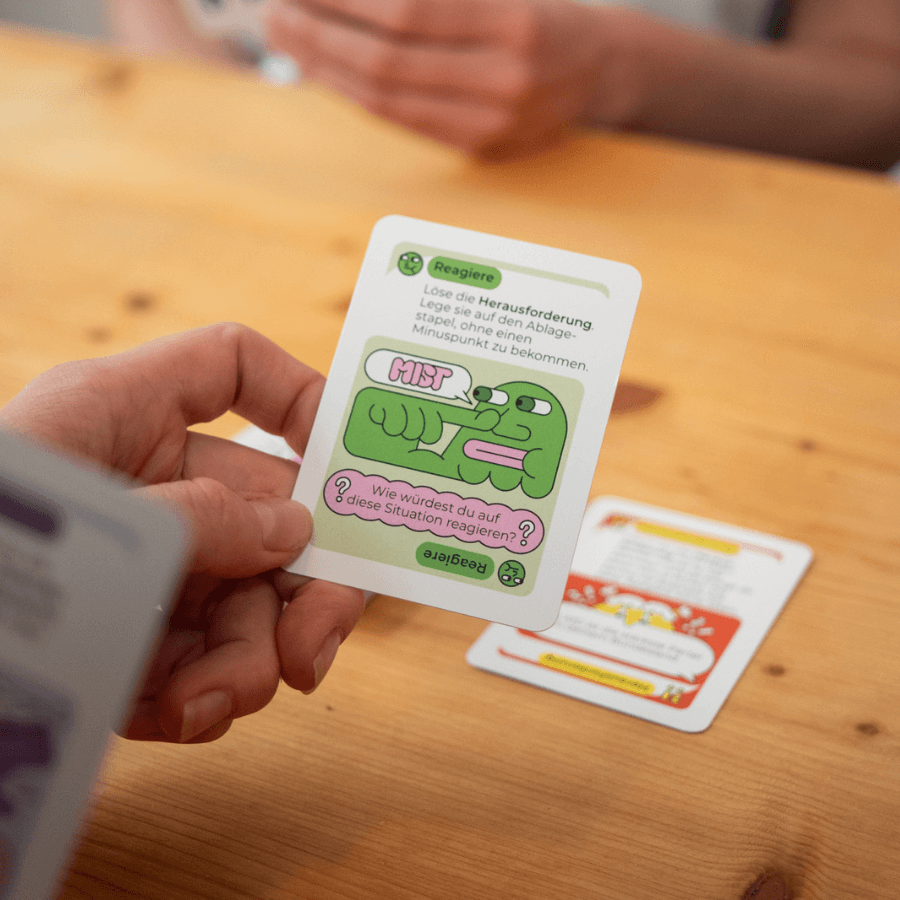 Mach den Mund auf gegen Sexismus von Spielköpfe – Handkarte