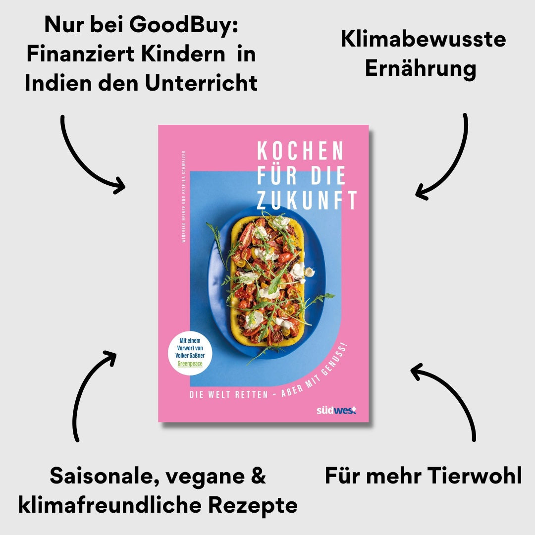 Kochen für die Zukunft Cover mit Impact
