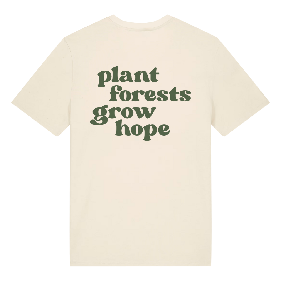 T-Shirt Hope Unisex von The Generation Forest mit Schriftzug