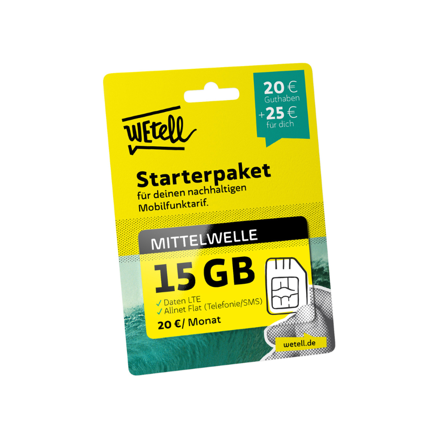 WEtell Mittelwelle Starterpaket